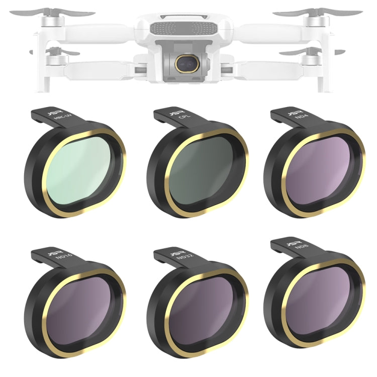 JSR for FiMi X8 mini Drone 6 in 1 UV + CPL + ND4 + ND8 + ND16 + ND32 Lens Filter Kit -  by JSR | Online Shopping UK | buy2fix