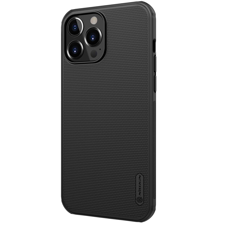 For iPhone 13 Pro NILLKIN Super Frosted Shield Pro PC + TPU Protective Case (Black) - iPhone 13 Pro Cases by NILLKIN | Online Shopping UK | buy2fix