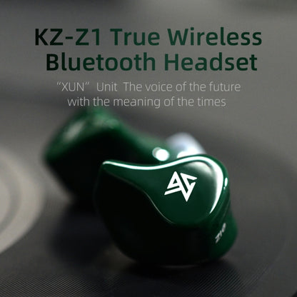 KZ Z1 1DD Dynamic True Wireless Bluetooth 5.0 Sports In-ear Earphone(Black) - In Ear Wired Earphone by KZ | Online Shopping UK | buy2fix