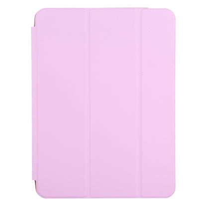 For iPad mini 6 3-fold Horizontal Flip Smart Leather Tablet Case with Sleep / Wake-up Function & Holder(Pink) - Apple Accessories by buy2fix | Online Shopping UK | buy2fix