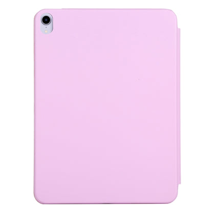 For iPad mini 6 3-fold Horizontal Flip Smart Leather Tablet Case with Sleep / Wake-up Function & Holder(Pink) - Apple Accessories by buy2fix | Online Shopping UK | buy2fix