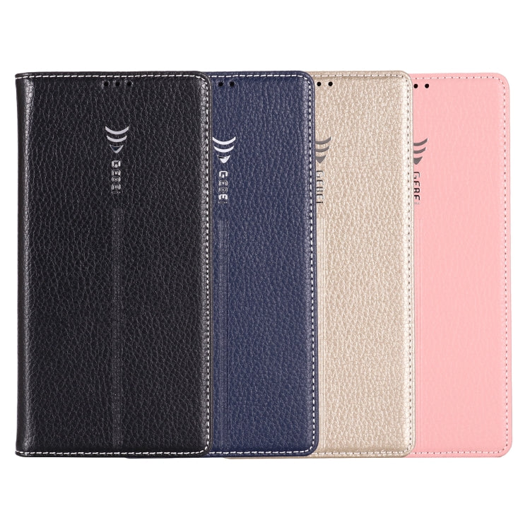 For Galaxy Note 10+ GEBEI PU+TPU Horizontal Flip Protective Case with Holder & Card Slots(Black) - Galaxy Phone Cases by GEBEI | Online Shopping UK | buy2fix