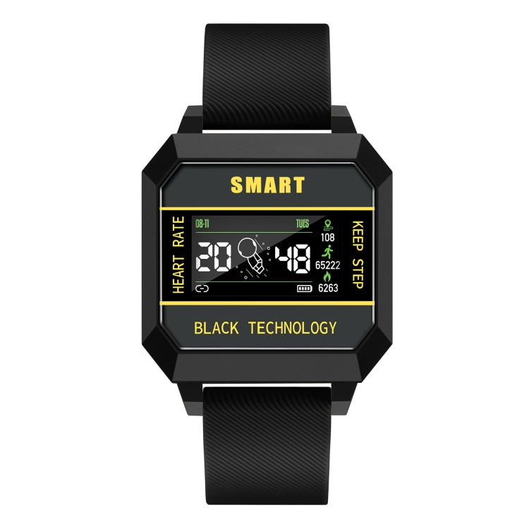 F8 0.96 inch TFT Screen Life Waterproof Smart Watch, Support Sleep Monitoring / Heart Rate Monitoring / Blood Pressure Monitoring / Pulse Reminder(Black) - Smart Wear by buy2fix | Online Shopping UK | buy2fix