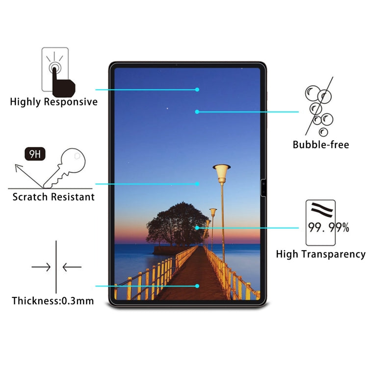 For Samsung Galaxy Tab S8 Plus 25pcs 9H 2.5D Explosion-proof Tempered Tablet Glass Film - Tab S8+ Tempered Glass by buy2fix | Online Shopping UK | buy2fix