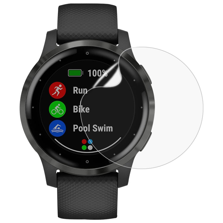 For Garmin Vivoactive 4S Soft Hydrogel Film Watch Screen Protector - Smart Wear by buy2fix | Online Shopping UK | buy2fix