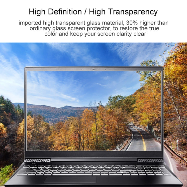 For Thunderobot IGER E1 15.6 inch Laptop Screen HD Tempered Glass Protective Film - Computer & Networking by buy2fix | Online Shopping UK | buy2fix