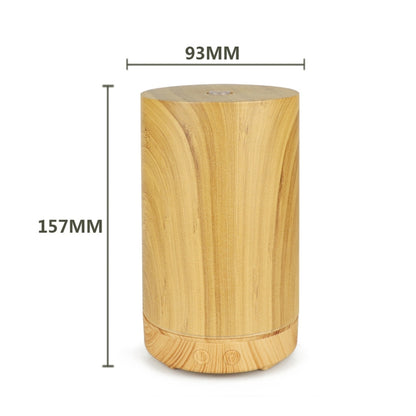 200ml Hollow-out Forest Pattern Wooden Essential Oil Aromatherapy Machine Ultrasonic Humidifier Automatic Alcohol Sprayer, Plug Specification:UK Plug(Light Brown-4) - Home & Garden by buy2fix | Online Shopping UK | buy2fix