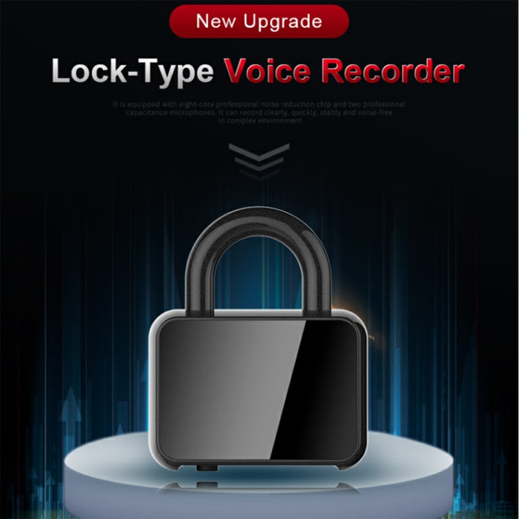 Q11 Intelligent HD Noise Reduction Lock Voice Recorder, Capacity:32GB(Black) - Security by buy2fix | Online Shopping UK | buy2fix