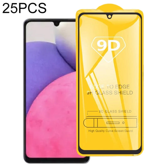 25 PCS 9D Full Glue Screen Tempered Glass Film For Samsung Galaxy A33 5G - Samsung Accessories by buy2fix | Online Shopping UK | buy2fix