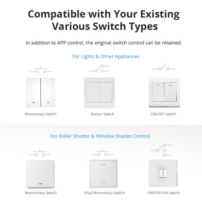 Sonoff DUALR3 Dual Ways Control WiFi Smart Switch Module - Smart Switch by Sonoff | Online Shopping UK | buy2fix