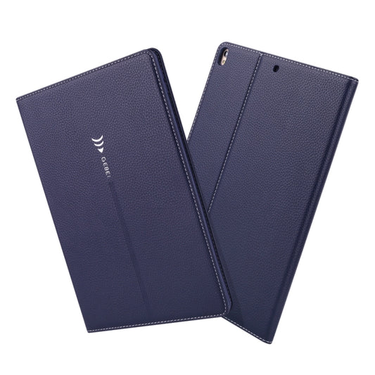 For iPad 10.2 2021 / 2020 / 2019 GEBEI PU+TPU Horizontal Flip Protective Case with Holder & Card Slots(Blue) - iPad 10.2 Cases by GEBEI | Online Shopping UK | buy2fix