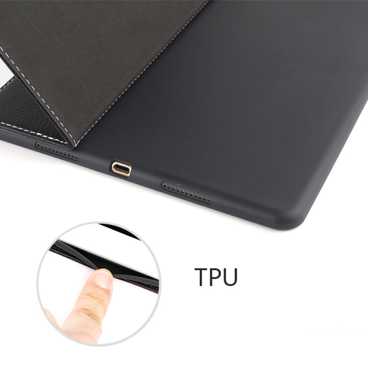 For iPad 10.2 2021 / 2020 / 2019 GEBEI PU+TPU Horizontal Flip Protective Case with Holder & Card Slots(Gold) - iPad 10.2 Cases by GEBEI | Online Shopping UK | buy2fix