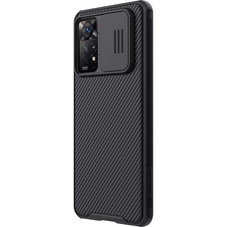 For Xiaomi Redmi Note 11 Pro Global / 11 Pro Global 5G / 11 Pro+ 5G India / 11E Pro 5G NILLKIN Black Mirror Pro Camshield PC Case (Black) - Xiaomi Cases by NILLKIN | Online Shopping UK | buy2fix