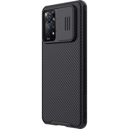 For Xiaomi Redmi Note 11 Pro Global / 11 Pro Global 5G / 11 Pro+ 5G India / 11E Pro 5G NILLKIN Black Mirror Pro Camshield PC Case (Black) - Xiaomi Cases by NILLKIN | Online Shopping UK | buy2fix