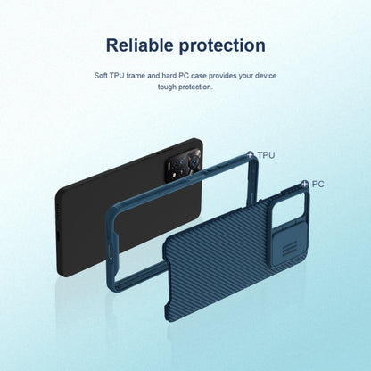 For Xiaomi Redmi Note 11 Pro Global / 11 Pro Global 5G / 11 Pro+ 5G India / 11E Pro 5G NILLKIN Black Mirror Pro Camshield PC Case (Black) - Xiaomi Cases by NILLKIN | Online Shopping UK | buy2fix