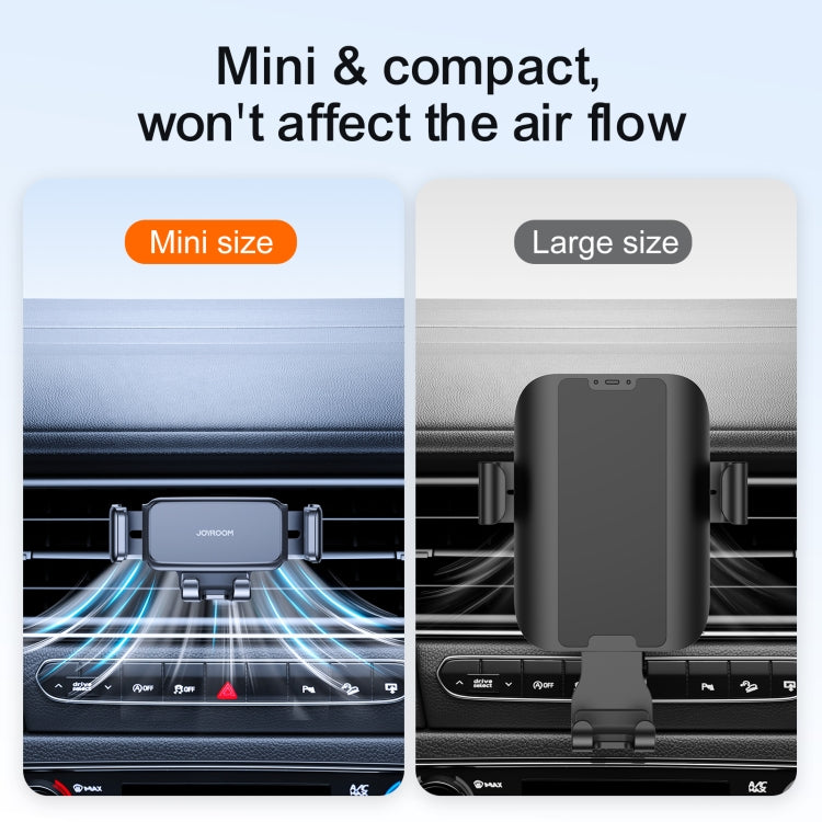 JOYROOM JR-ZS283 Air Vent Car Phone Holder(Black) - Car Holders by JOYROOM | Online Shopping UK | buy2fix