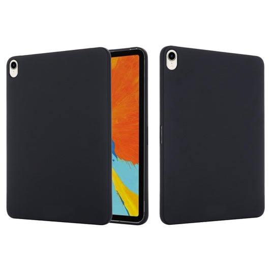 For iPad mini 6 Solid Color Liquid Silicone Dropproof Full Coverage Tablet Case(Black) - Apple Accessories by buy2fix | Online Shopping UK | buy2fix