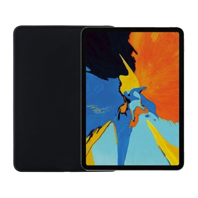 For iPad mini 6 Solid Color Liquid Silicone Dropproof Full Coverage Tablet Case(Black) - Apple Accessories by buy2fix | Online Shopping UK | buy2fix