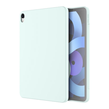 For iPad Air 11 2024 / Air 2022 /  Air 2020 10.9 Mutural Silicone Microfiber Tablet Case(Sky Blue) - iPad Air (2022) / (2020) 10.9 Cases by Mutural | Online Shopping UK | buy2fix