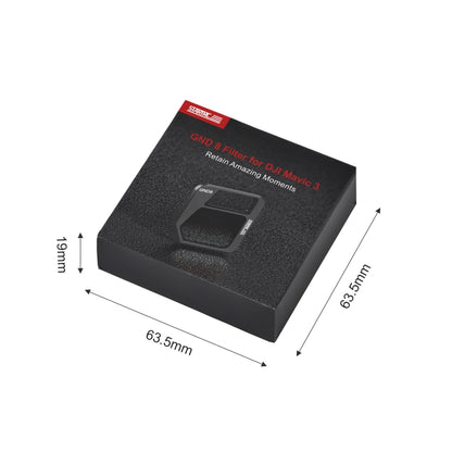 For DJI Mavic 3 STARTRC 1110397 GND 8 Lens Filter(Black) - DJI & GoPro Accessories by STARTRC | Online Shopping UK | buy2fix