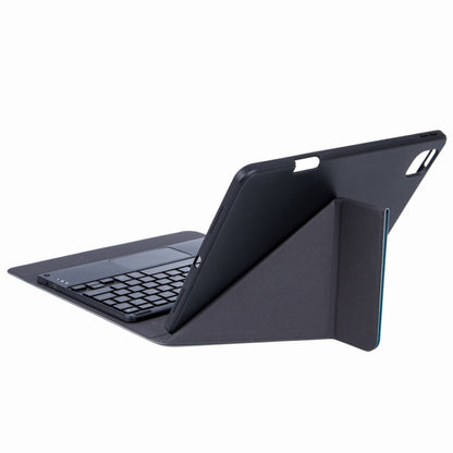 H-102C Touch Bluetooth Keyboard Leather Case with Rear Three-fold Holder For iPad 10.2 2020 & 2019 / Pro 10.5 inch(Black) - Universal by buy2fix | Online Shopping UK | buy2fix