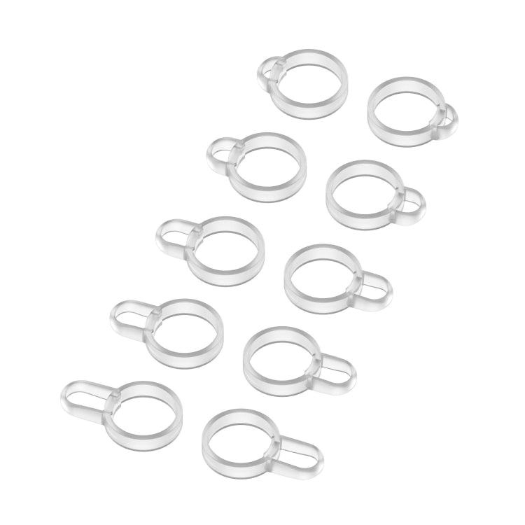 5 Pairs Non-Slip Silicone Earphone Ferrule Set for Sony LinkBuds Ear Cap(White) - Apple Accessories by buy2fix | Online Shopping UK | buy2fix