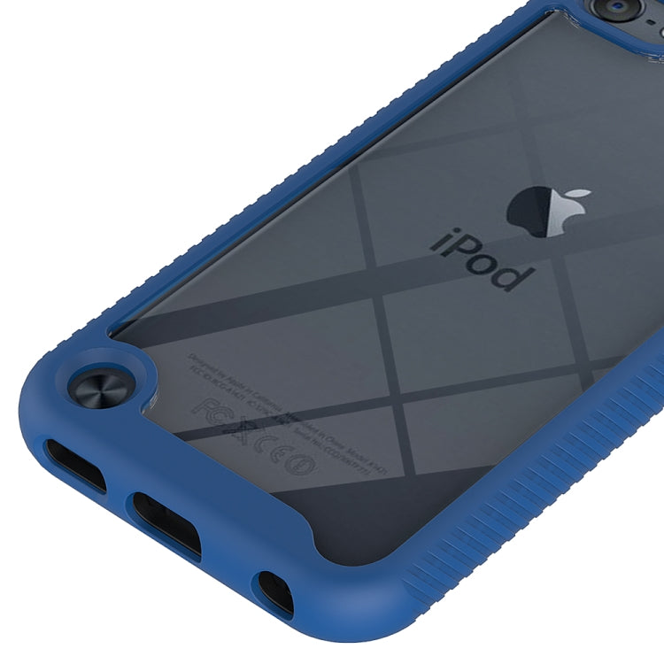 For iPod Touch 5 / 6 / 7 Two-layer Design Shockproof PC + TPU Protective Case(Blue) - Apple Accessories by buy2fix | Online Shopping UK | buy2fix