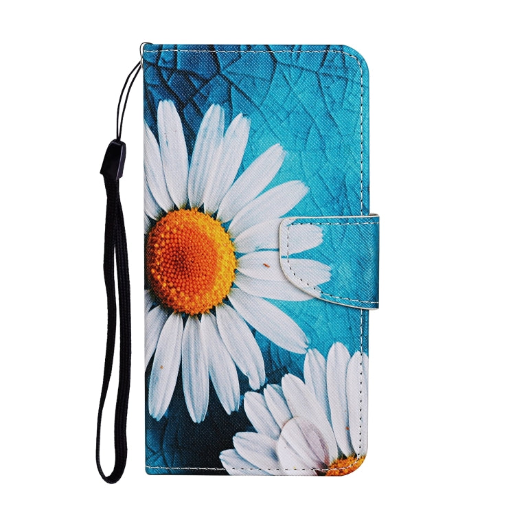 For Xiaomi Redmi 10C Colored Drawing Pattern Flip Leather Case(Chrysanthemum) - Xiaomi Cases by buy2fix | Online Shopping UK | buy2fix