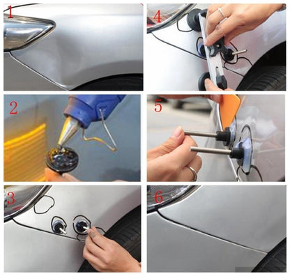 D4 Car Paintless Dent Dings Repair Bridge Puller Lifter Tools Kit - In Car by buy2fix | Online Shopping UK | buy2fix