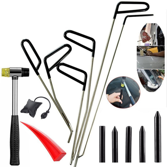 Q1 14 in 1 Car Paintless Dent Repair Hail Remover Hooks Rods Kit - In Car by buy2fix | Online Shopping UK | buy2fix