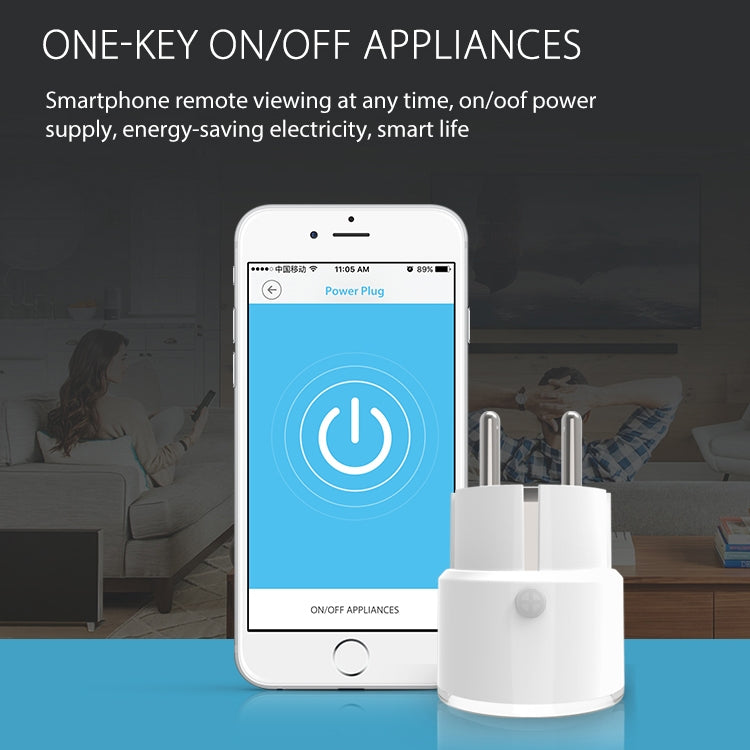 NEO NAS-WR07W 16A 2.4G WiFi France Smart Plug - Consumer Electronics by NEO | Online Shopping UK | buy2fix