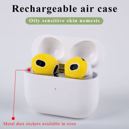 Ear Cap Silicone Protective Case for AirPods 3(Transparent White) - Apple Accessories by buy2fix | Online Shopping UK | buy2fix