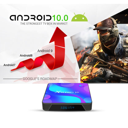 X88 PRO10 4K Smart TV BOX Android 11.0 Media Player, RK3318 Quad-Core 64bit Cortex-A53, RAM: 2GB, ROM: 16GB(EU Plug) - Consumer Electronics by buy2fix | Online Shopping UK | buy2fix