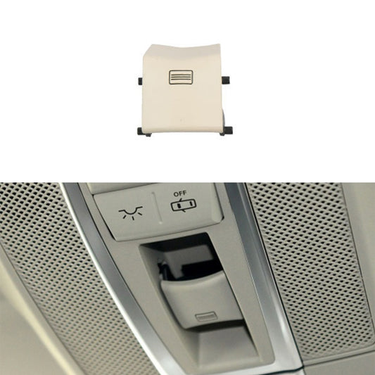 Car Dome Light Button Sunroof Window Switch Button for Mercedes-Benz W166 / W292 2012-, Left Driving, Style:Convex(Porcelain White) - In Car by buy2fix | Online Shopping UK | buy2fix