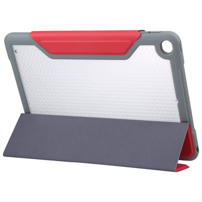 For iPad 10.2 / iPad Pro 10.5 Mutural Yagao Series PC Horizontal Flip Leather Tablet Case(Red) - iPad 10.2 Cases by Mutural | Online Shopping UK | buy2fix