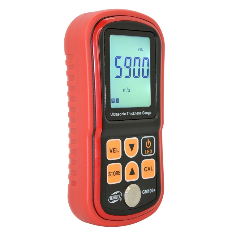 BENETECH GM100+ Ultrasonic Thickness Gauge, Battery Not Included - Coating Thickness Gauge by BENETECH | Online Shopping UK | buy2fix