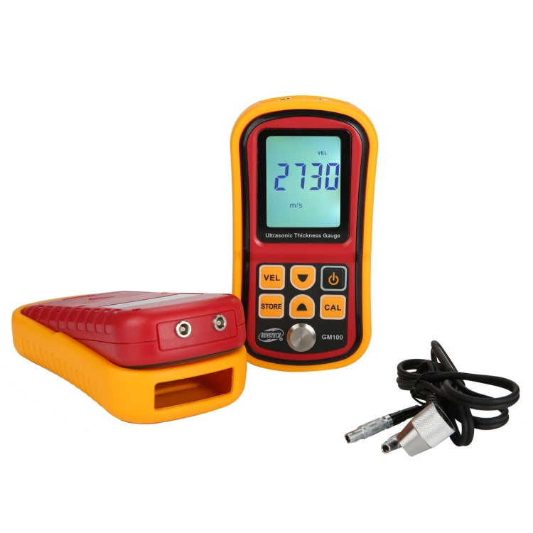 BENETECH GM-100 Ultrasonic Thickness Meter Tester Gauge Velocity 1.2~225mm(Aluminum Box Version) - Coating Thickness Gauge by BENETECH | Online Shopping UK | buy2fix