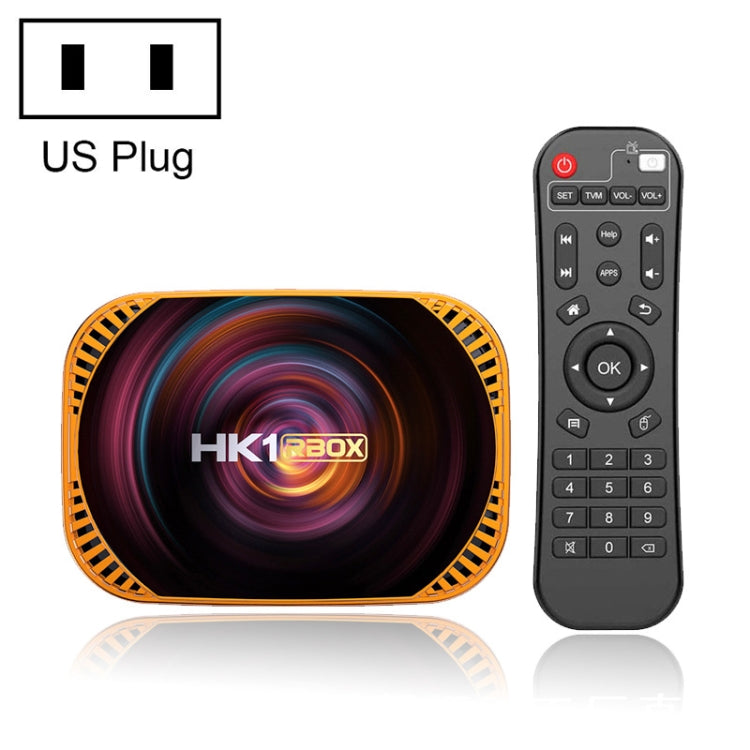 MECOOL HK1RBOX X4 4K TV Box, Android 11 Amlogic S905X4 CPU with RC 4GB+128GB(US Plug) - Amlogic S905 by MECOOL | Online Shopping UK | buy2fix