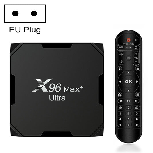 X96 Max+ Ultra 4GB+64GB Amlogic S905X4 8K Smart TV BOX Android 11.0 Media Player, Plug Type:EU Plug - Consumer Electronics by buy2fix | Online Shopping UK | buy2fix