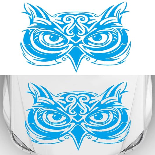D-921 Eagle Totem Pattern Car Modified Decorative Sticker(Blue) - In Car by buy2fix | Online Shopping UK | buy2fix