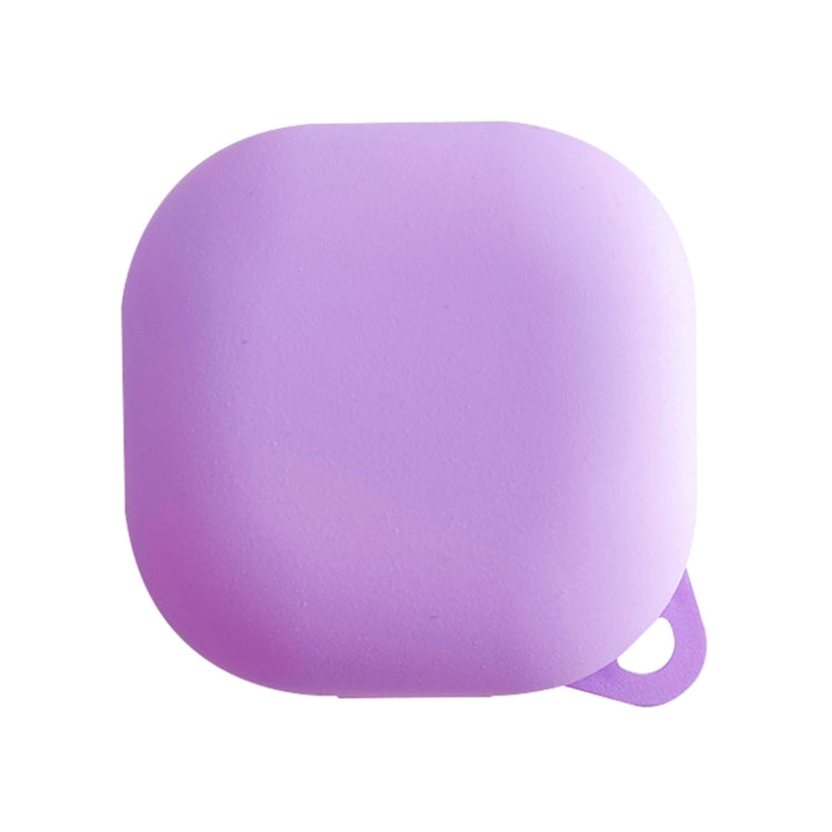 For Samsung Galaxy Buds Live Earphone PC Solid Color Frosted Protective Case(Purple) - Samsung Earphone Case by buy2fix | Online Shopping UK | buy2fix