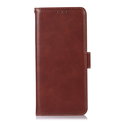 For Samsung Galaxy M13 4G Global Crazy Horse Top Layer Cowhide Leather Phone Case(Brown) - Galaxy Phone Cases by buy2fix | Online Shopping UK | buy2fix