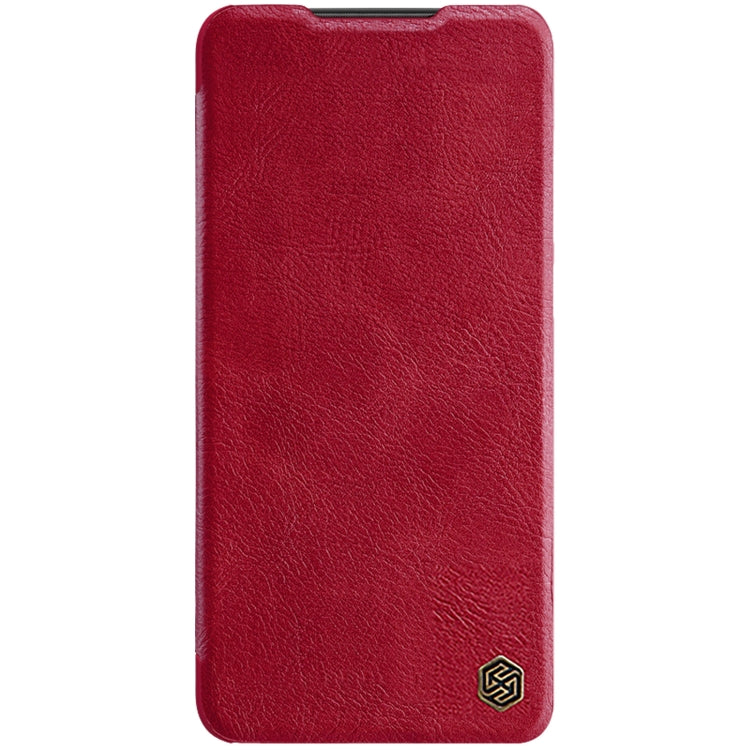 For Xiaomi Redmi Note 11T Pro/11T Pro+ 5G/Poco X4 GT 5G NILLKIN QIN Series Crazy Horse Texture Leather Phone Case(Red) - Xiaomi Cases by NILLKIN | Online Shopping UK | buy2fix