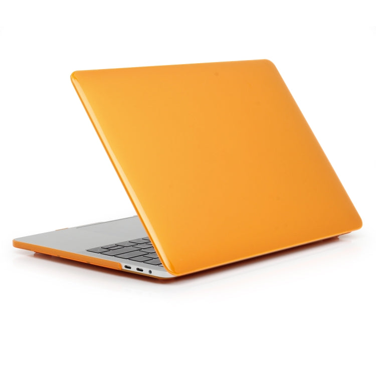 Laptop Crystal Style Protective Case For MacBook Pro 13.3 inch A2338 2022(Orange) - MacBook Pro Cases by buy2fix | Online Shopping UK | buy2fix