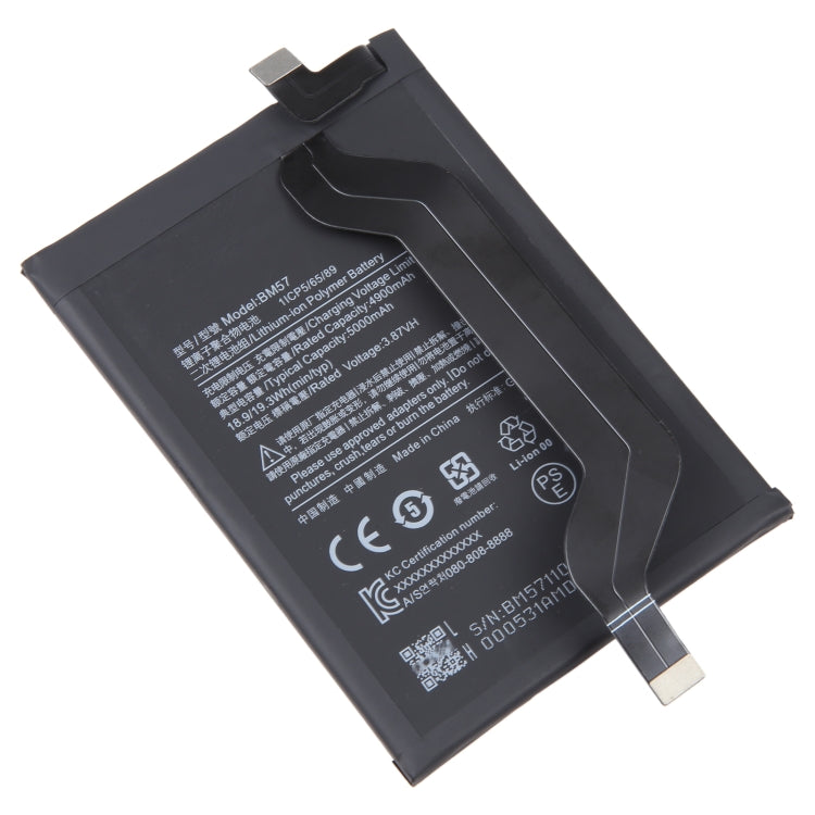 BM57 5020mAh Li-Polymer Battery Replacement For Xiaomi Redmi Note 10 Pro 4G / Redmi Note 10 Pro Max - For Xiaomi by buy2fix | Online Shopping UK | buy2fix