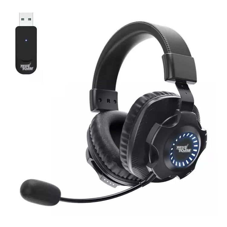 EasySMX V07W 2.4G Wireless Noise Cancelling Gaming Headset(Black) - Apple Accessories by EasySMX | Online Shopping UK | buy2fix