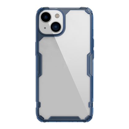 For iPhone 14 NILLKIN Ultra Clear PC + TPU Phone Case (Blue) - iPhone 14 Cases by NILLKIN | Online Shopping UK | buy2fix