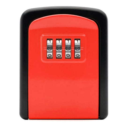 G9 4-digit Password Aluminum Alloy Key Storage Box(Red) - Security by buy2fix | Online Shopping UK | buy2fix