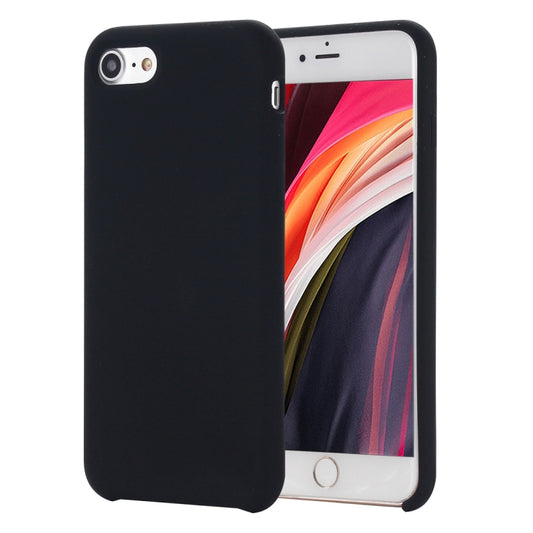 For iPhone SE 2022 / SE 2020 Shockproof Full Coverage Silicone Soft Protective Case(Black) - iPhone SE 2022 / 2020 / 8 / 7 Cases by buy2fix | Online Shopping UK | buy2fix