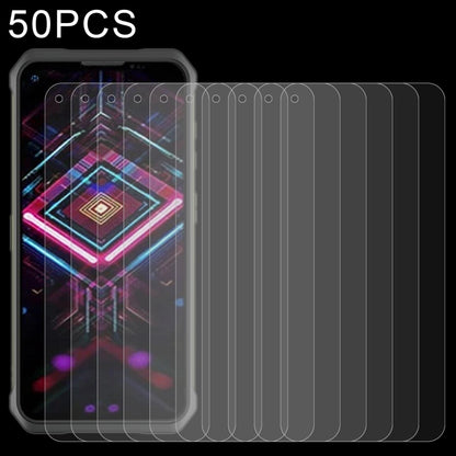 50 PCS 0.26mm 9H 2.5D Tempered Glass Film For Doogee V11 - For Doogee by buy2fix | Online Shopping UK | buy2fix